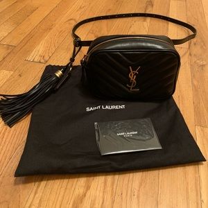 Saint Laurent Lou Quilted Belt Bag